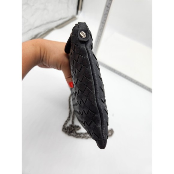 ❤️SOLD❤️BOTTEGA VENETA LEATHER CHAIN PURSE 111BOTXGH - Picture 5 of 13